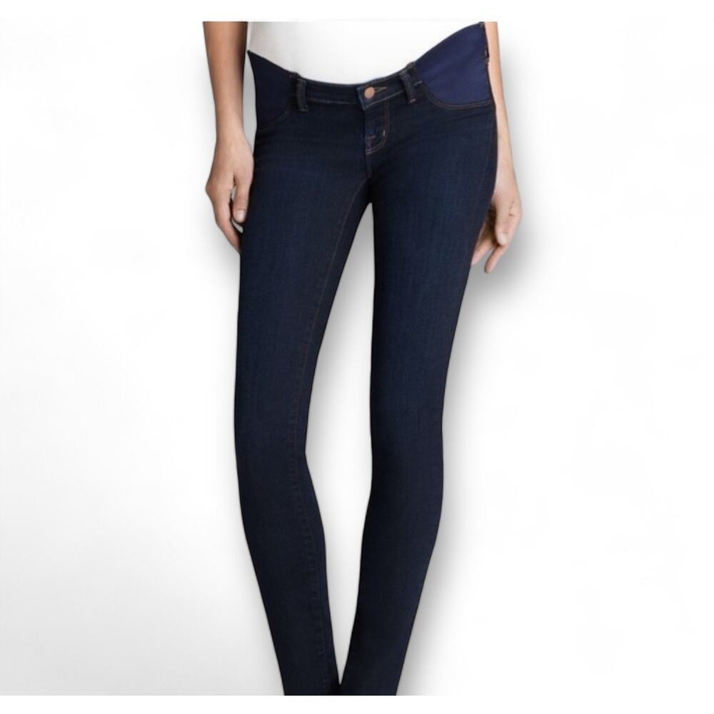 J Brand Mama J Eminence Maternity Jeans Women's 29 Blue Skinny Jeans Under Belly